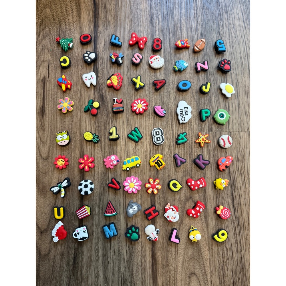 Lot of‎ 72 Crocs Jibbetz Random